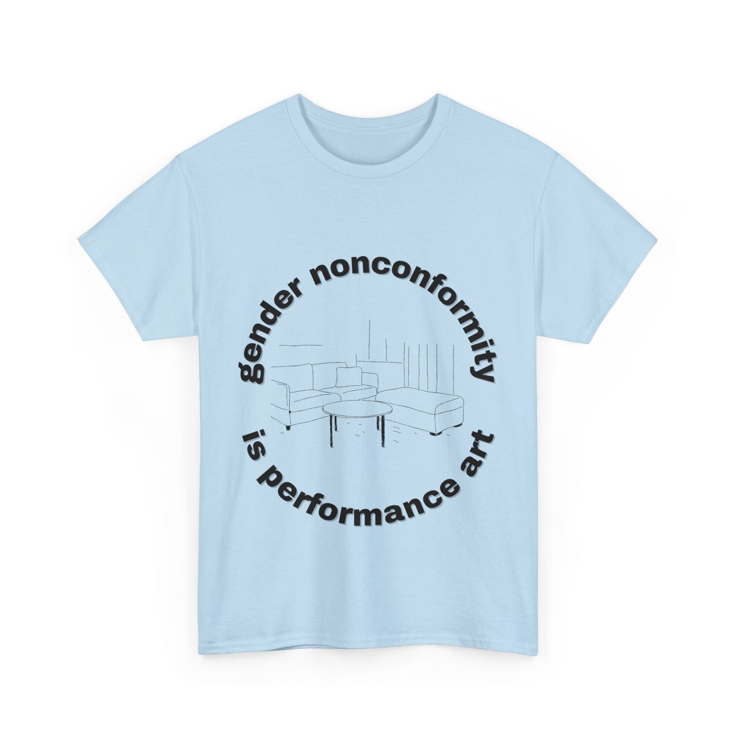 performance art t-shirt