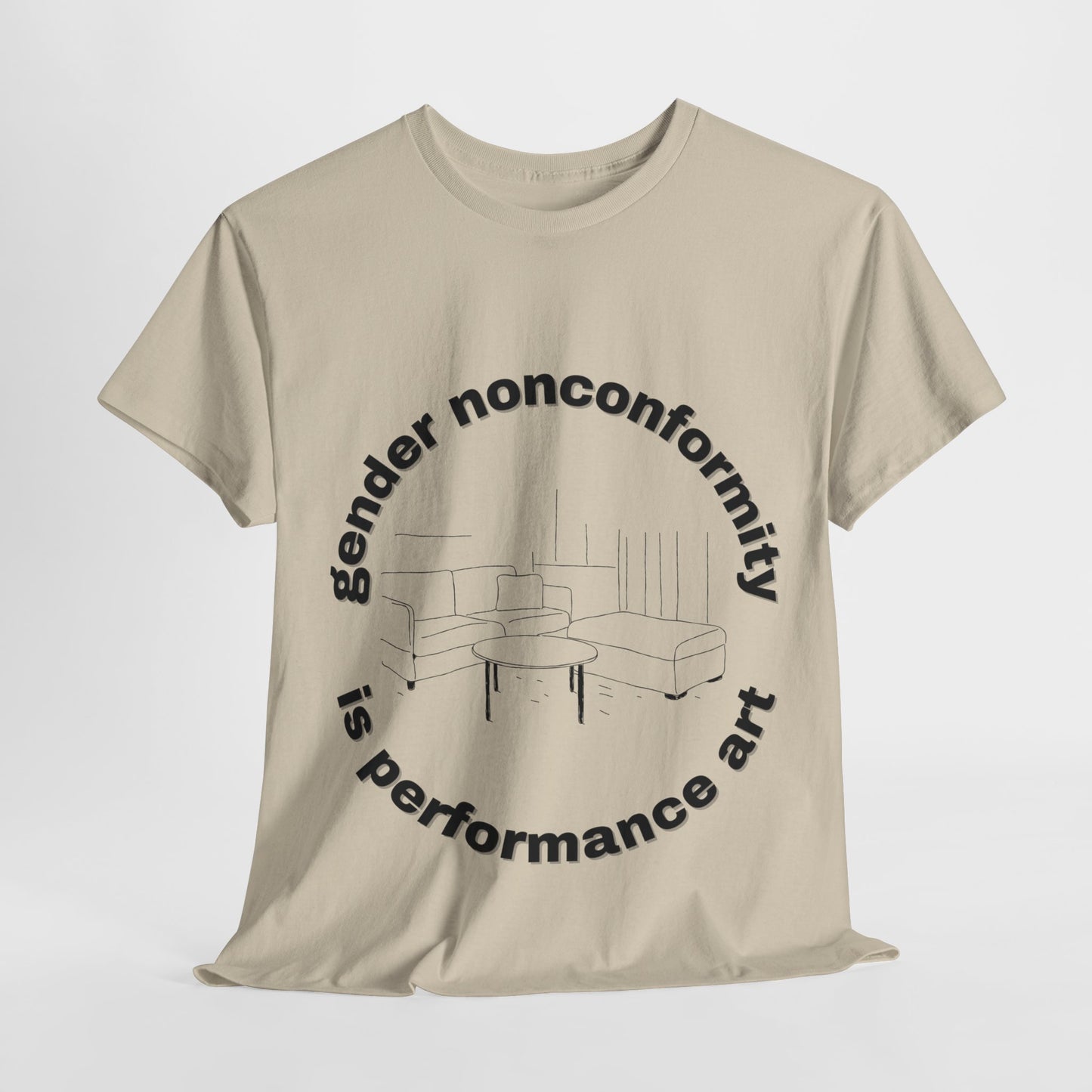 performance art t-shirt