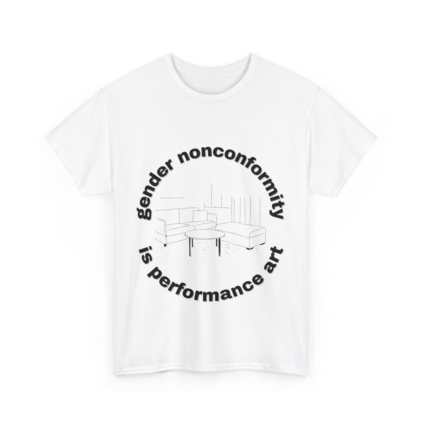 performance art t-shirt