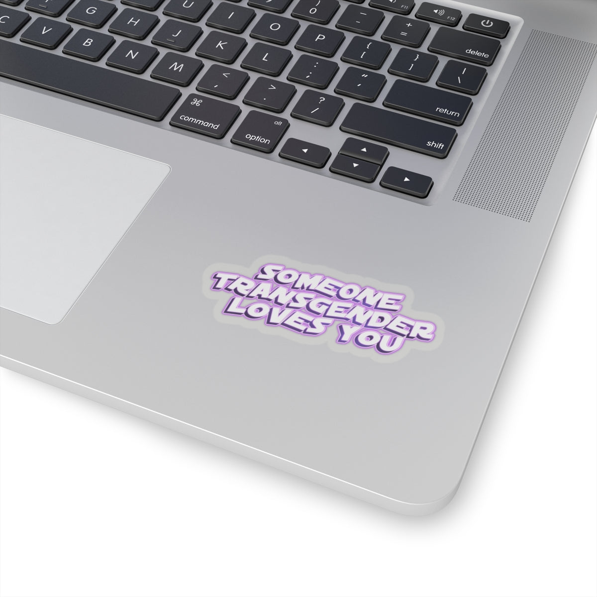 someone transgender loves you sticker