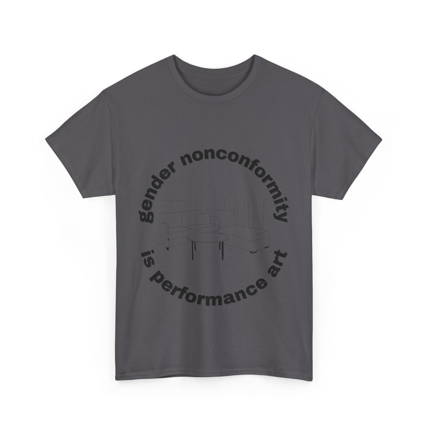 performance art t-shirt