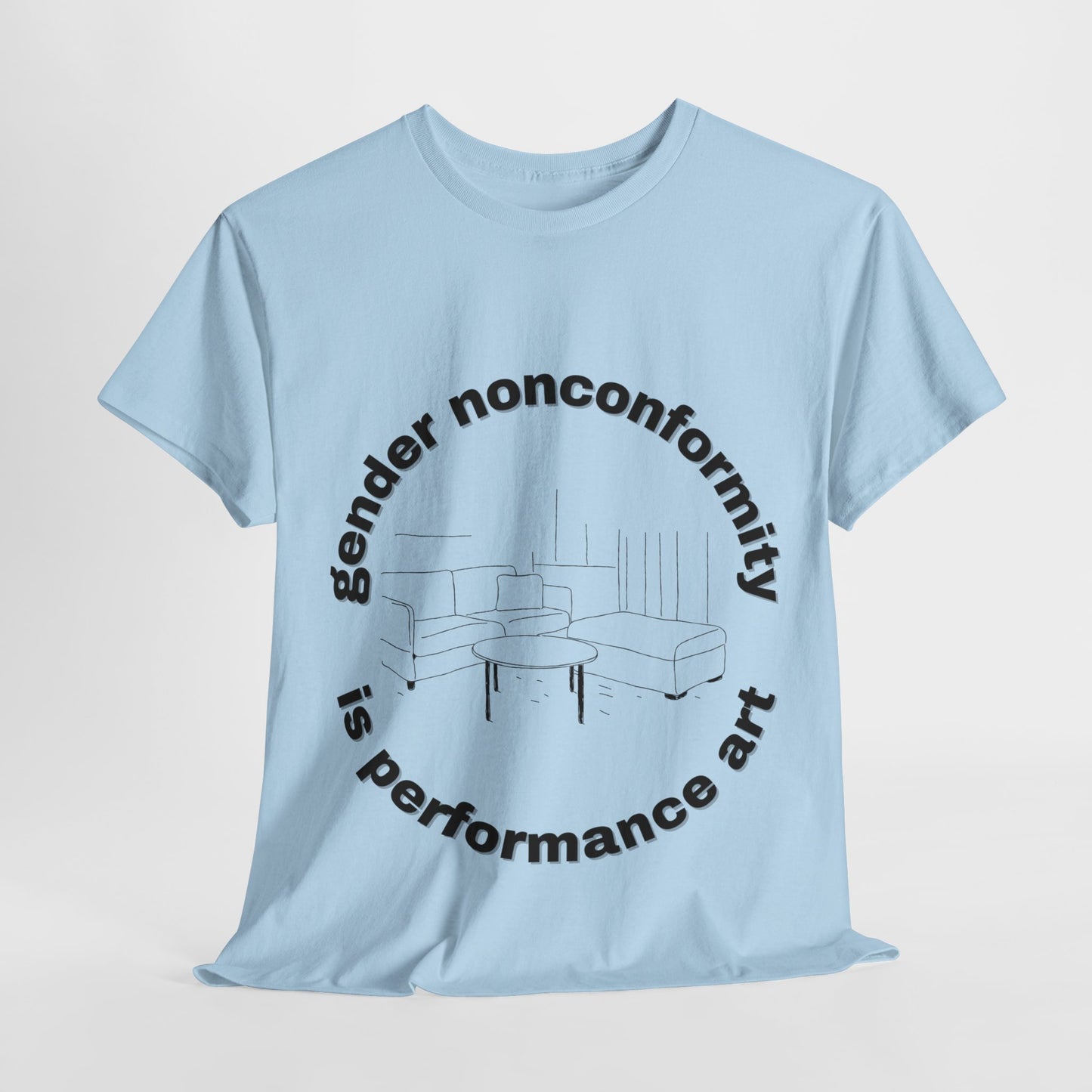 performance art t-shirt