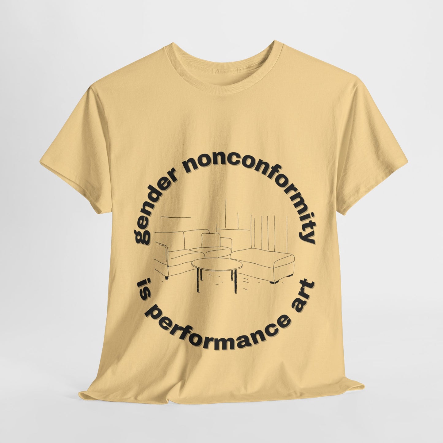performance art t-shirt