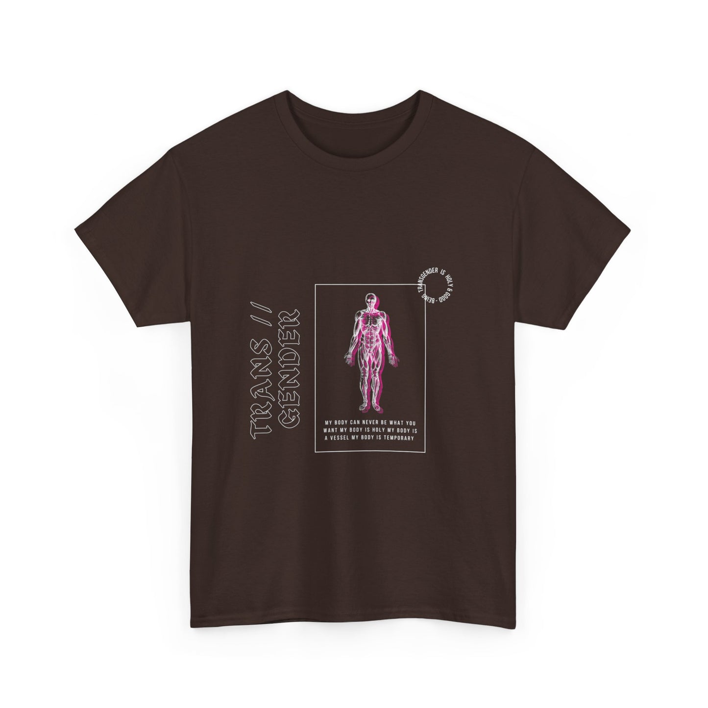the transgender body t-shirt