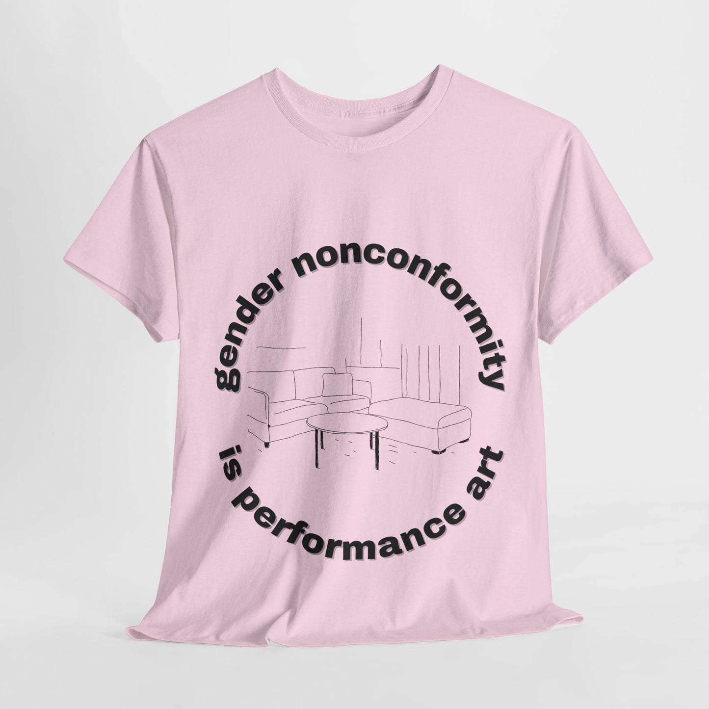 performance art t-shirt
