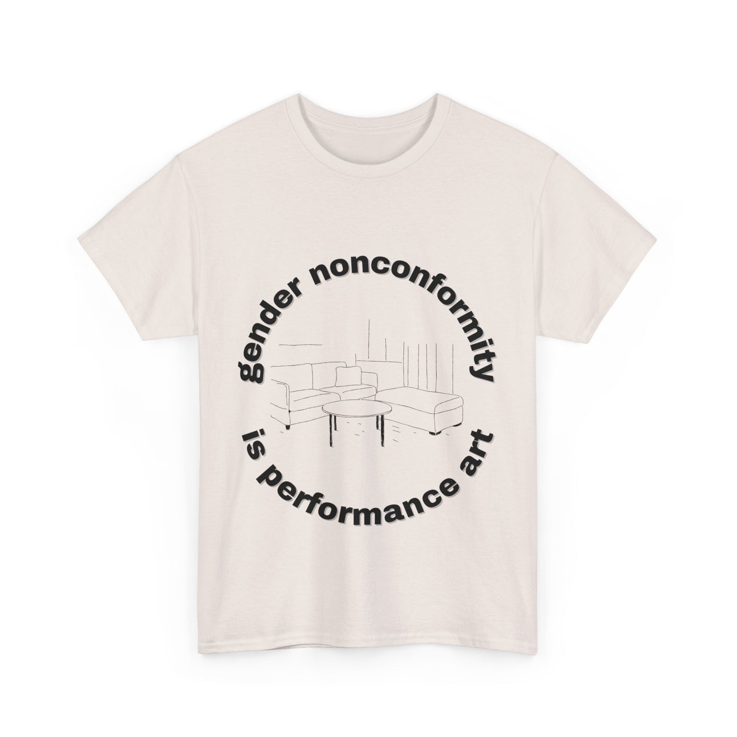performance art t-shirt