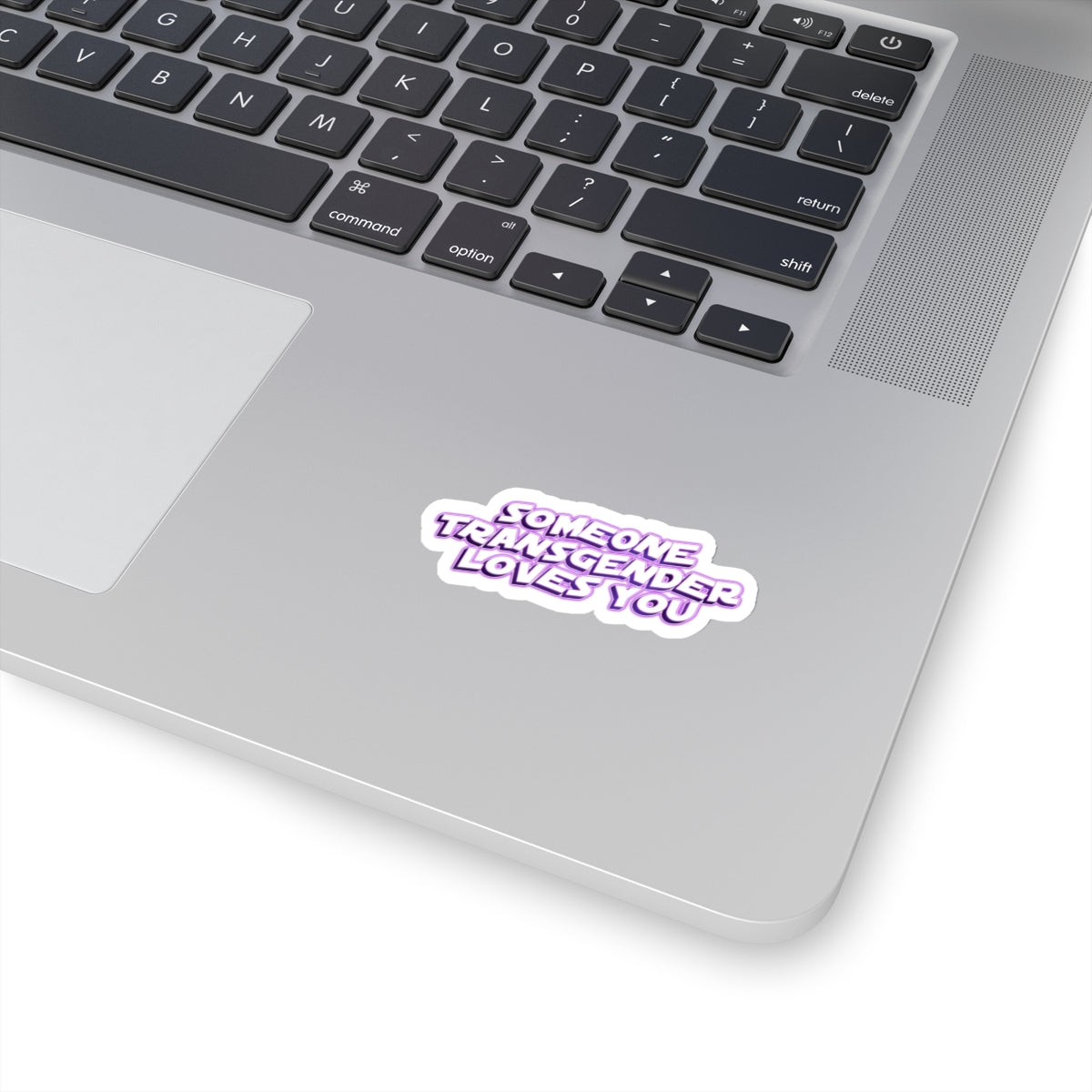 someone transgender loves you sticker