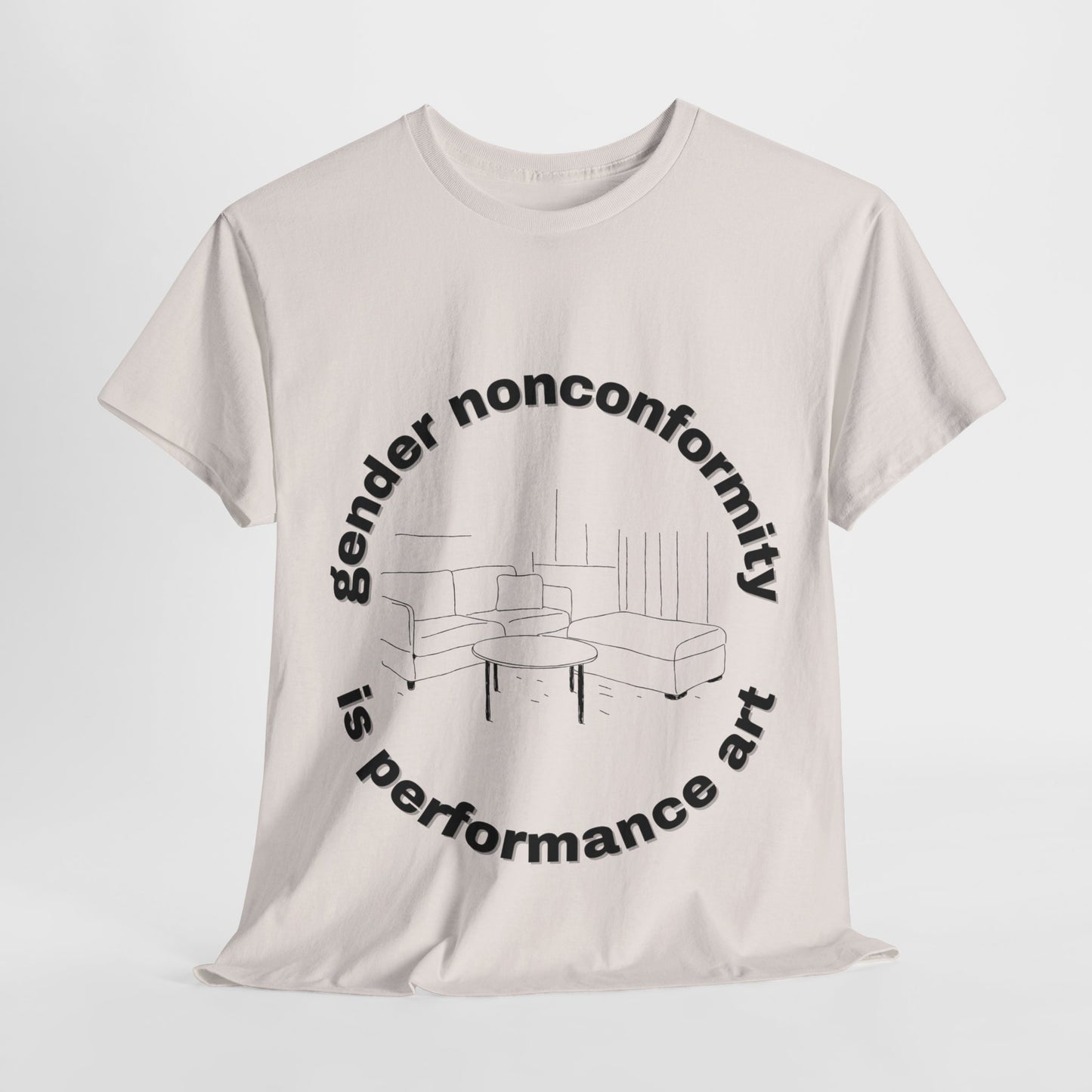 performance art t-shirt