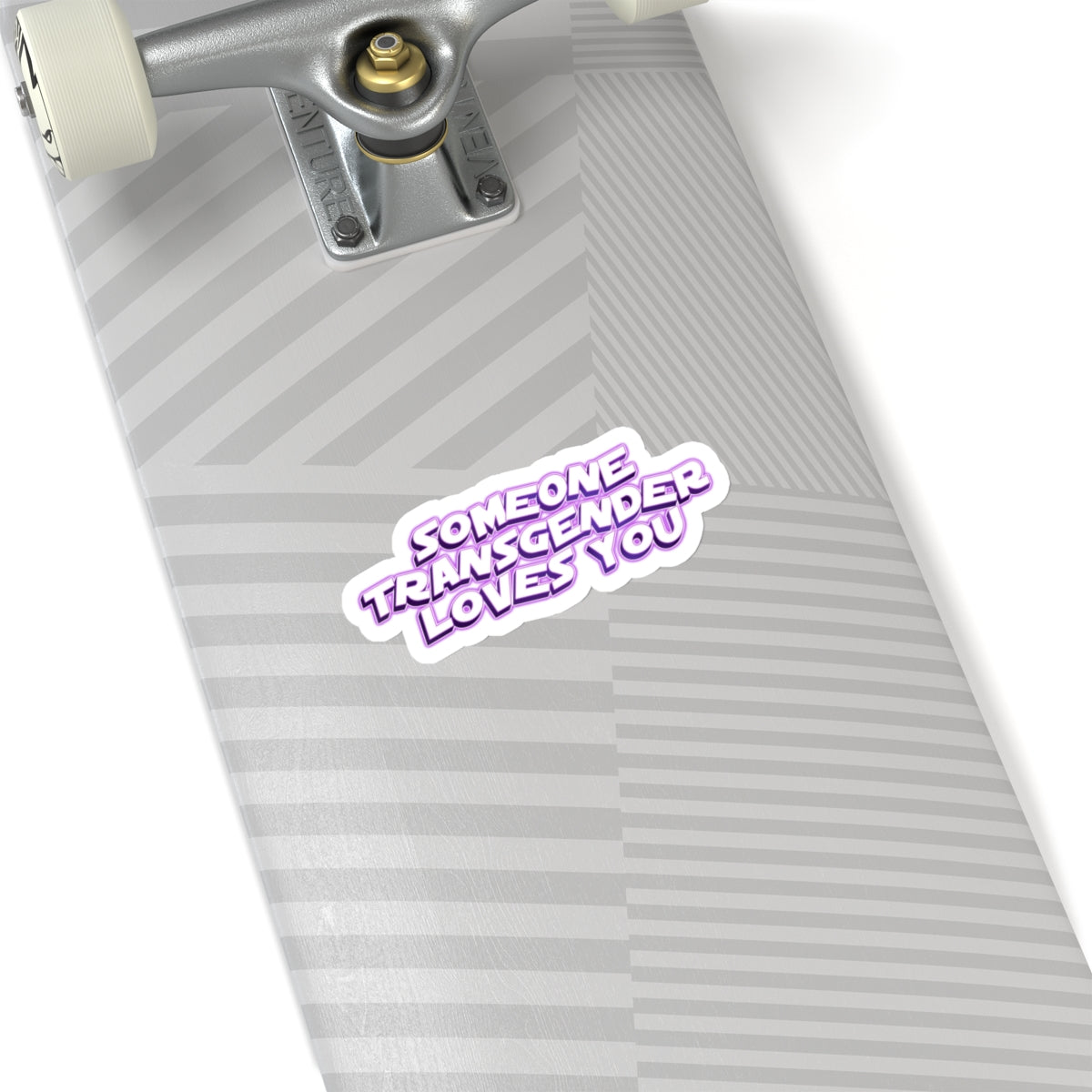 someone transgender loves you sticker