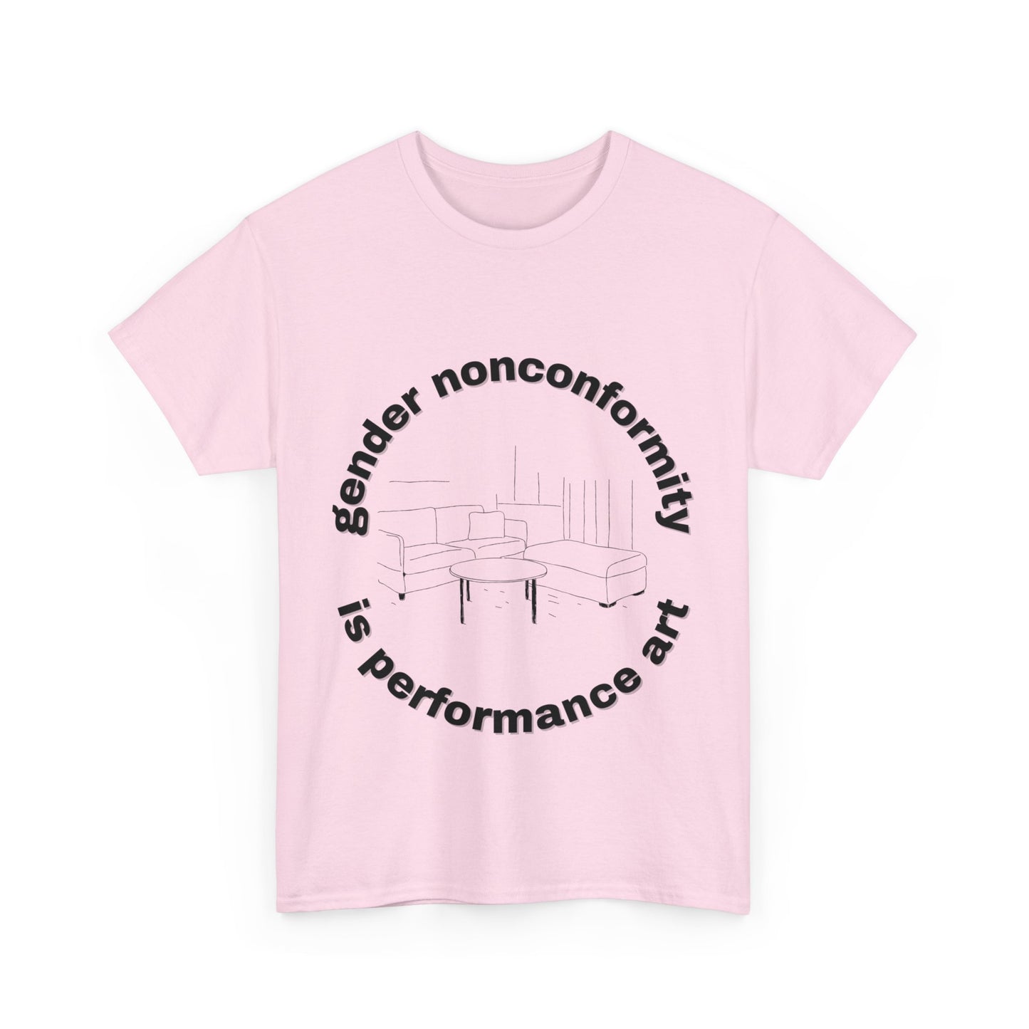 performance art t-shirt