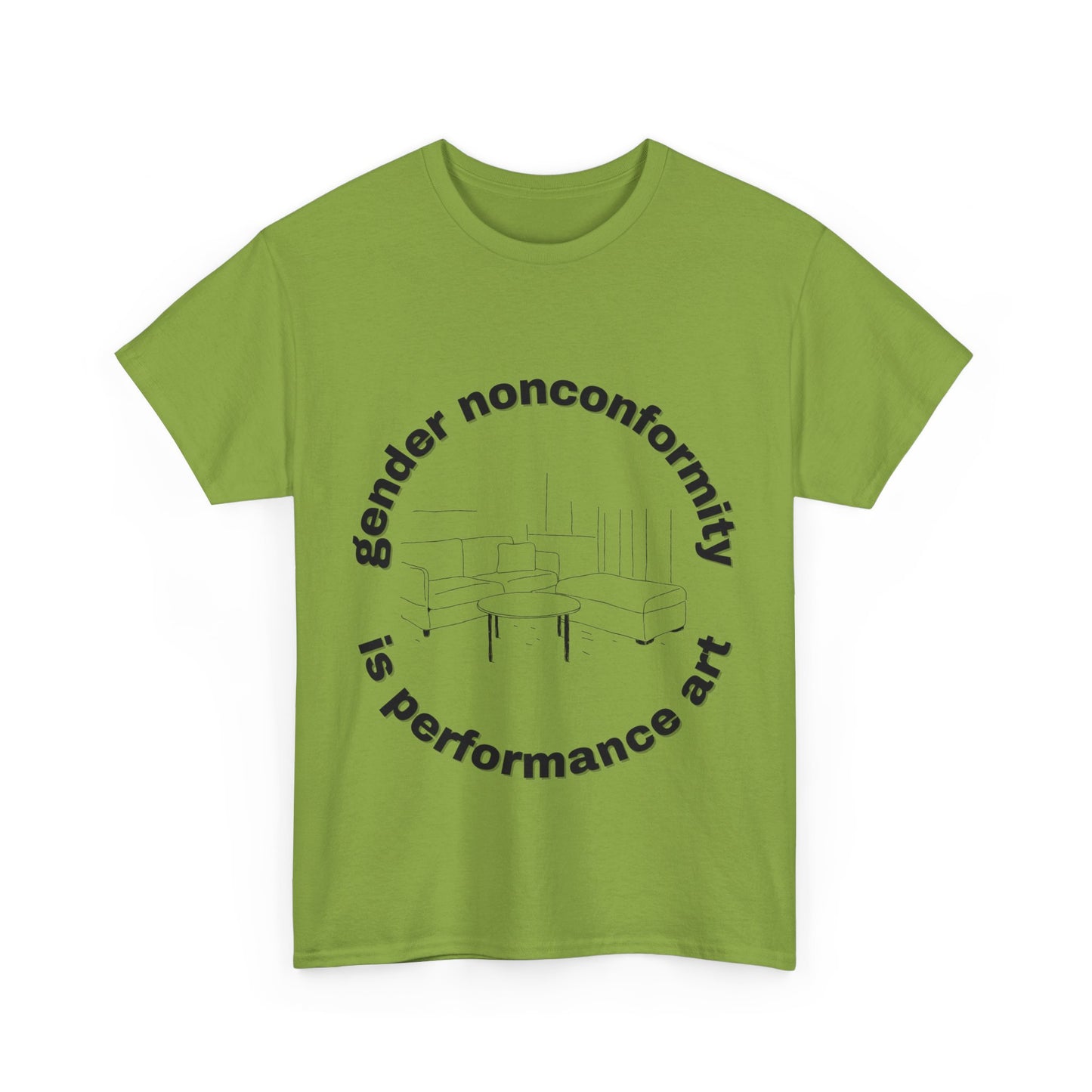 performance art t-shirt