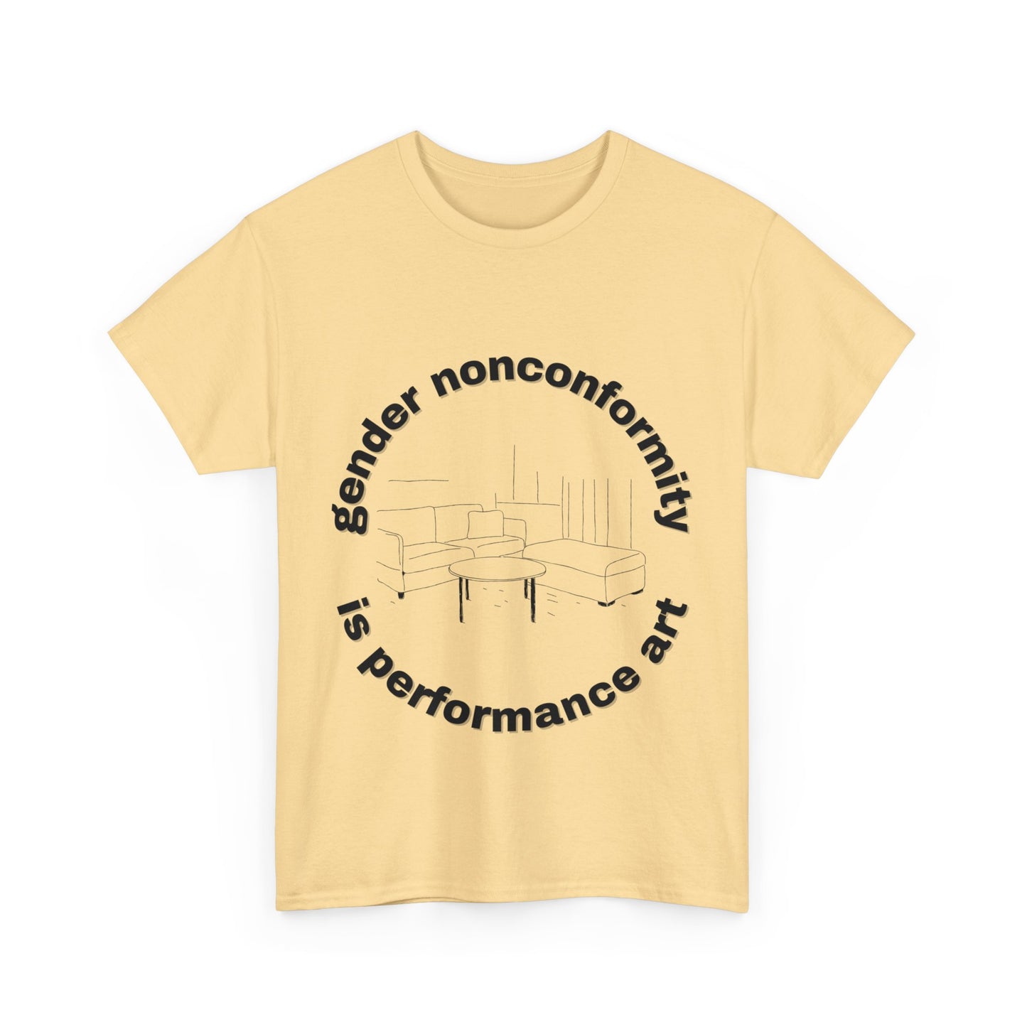performance art t-shirt
