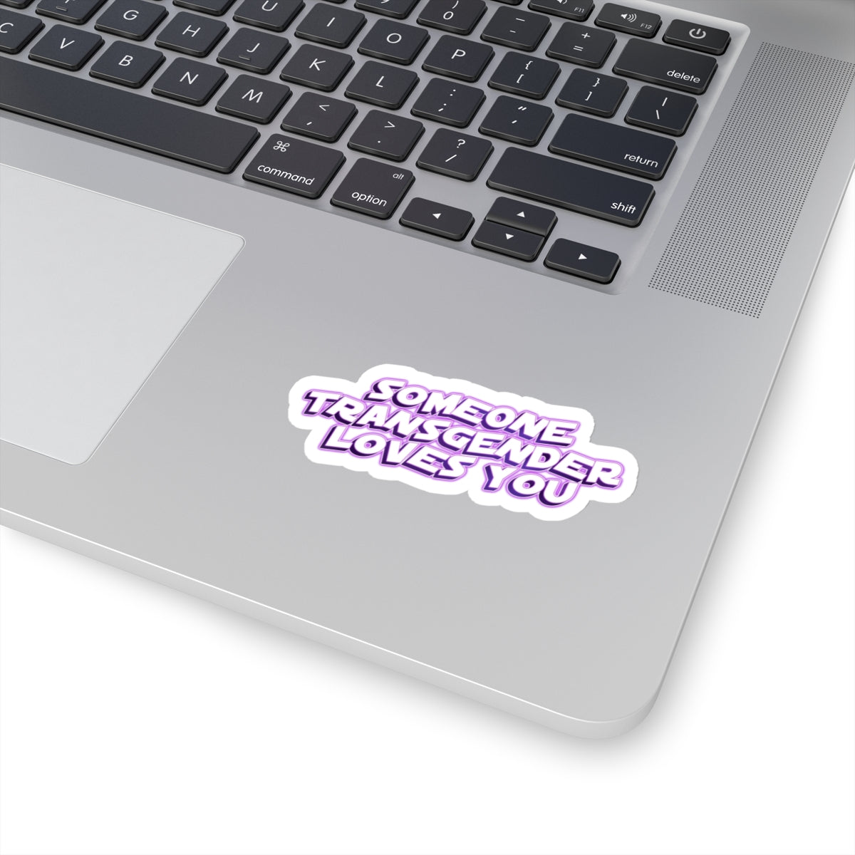 someone transgender loves you sticker