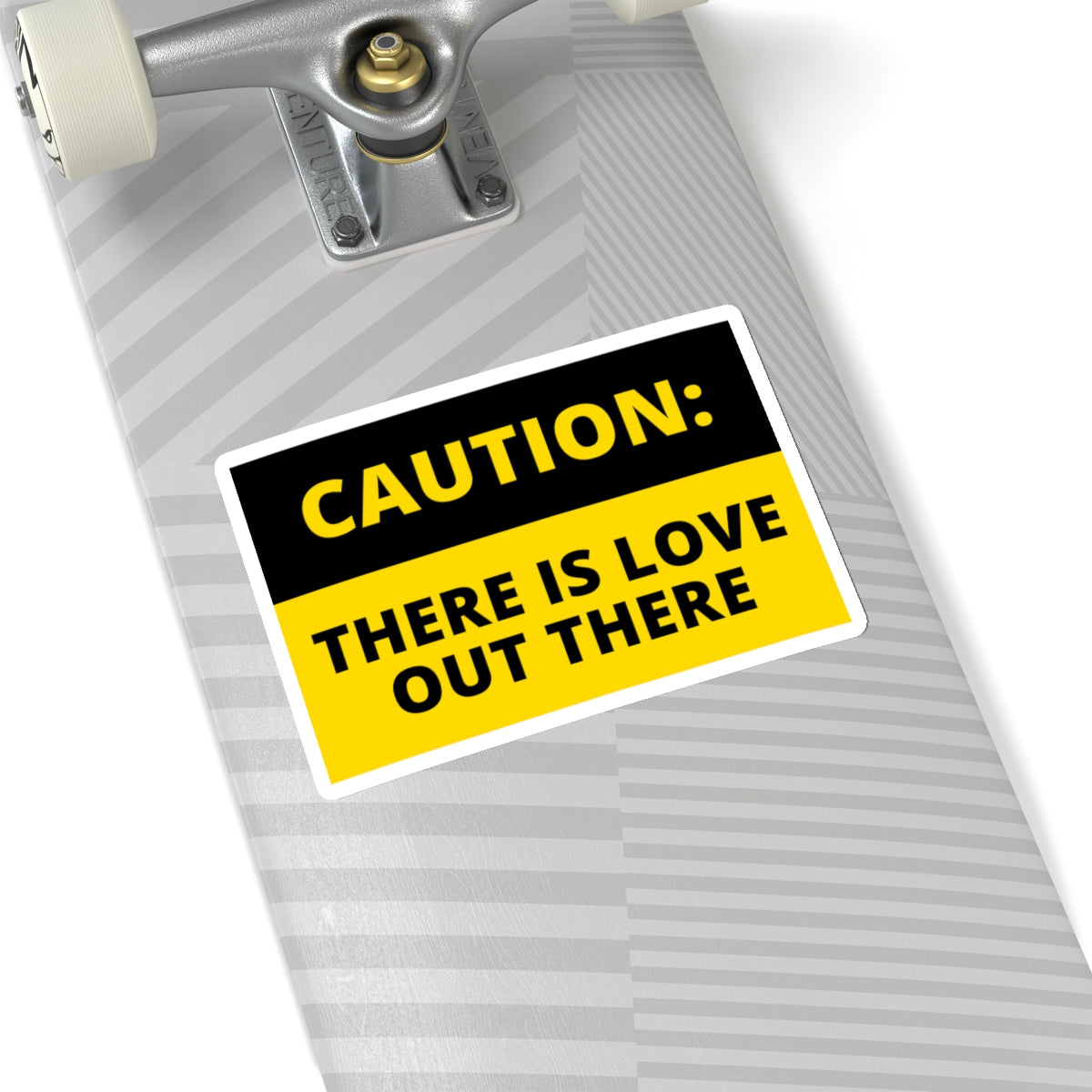 there is love out there sticker