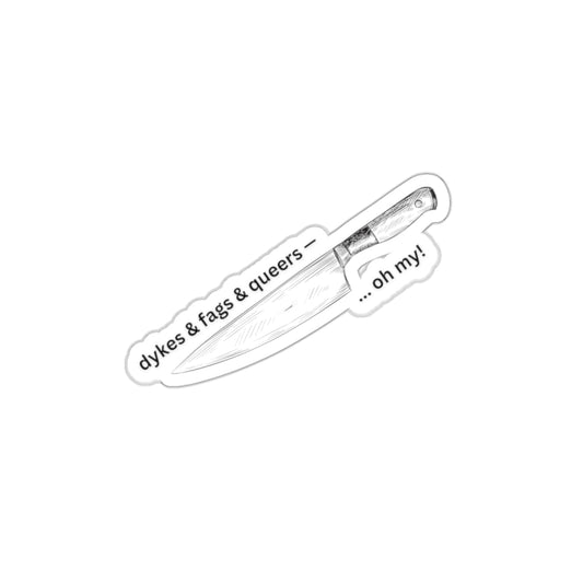 oh my (violent vers) sticker