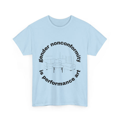 performance art t-shirt