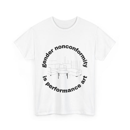 performance art t-shirt