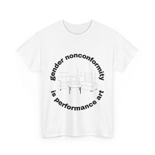 performance art t-shirt