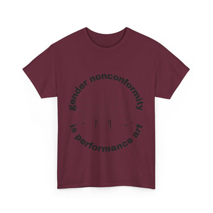 performance art t-shirt