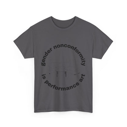 performance art t-shirt