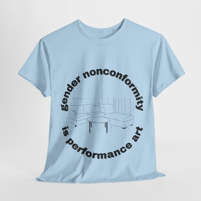 performance art t-shirt