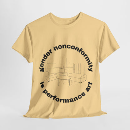 performance art t-shirt