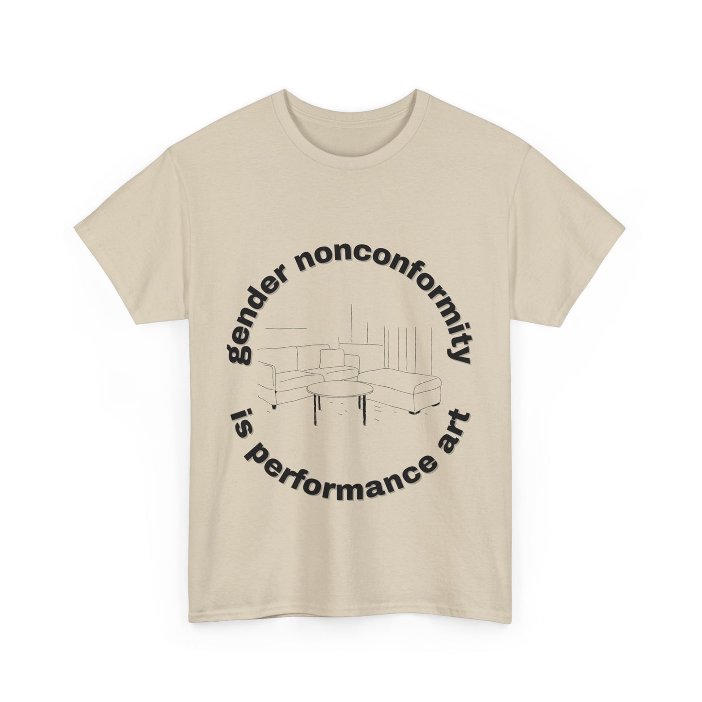 performance art t-shirt