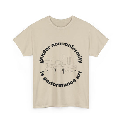 performance art t-shirt