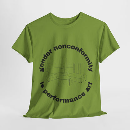 performance art t-shirt