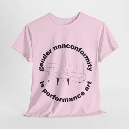 performance art t-shirt