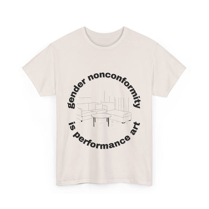 performance art t-shirt