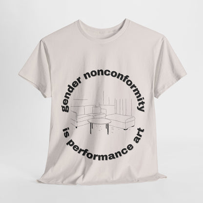 performance art t-shirt
