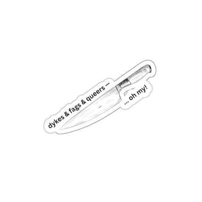 oh my (violent vers) sticker