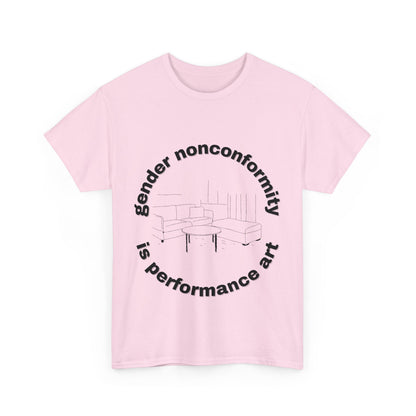 performance art t-shirt