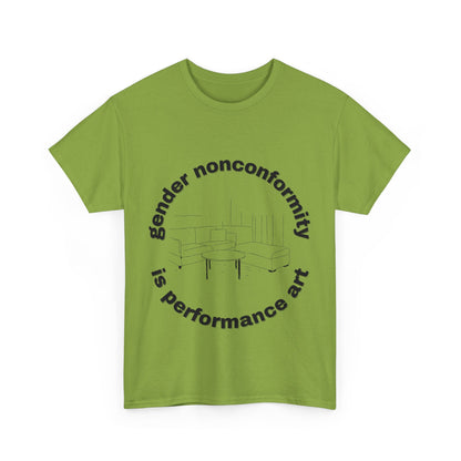 performance art t-shirt