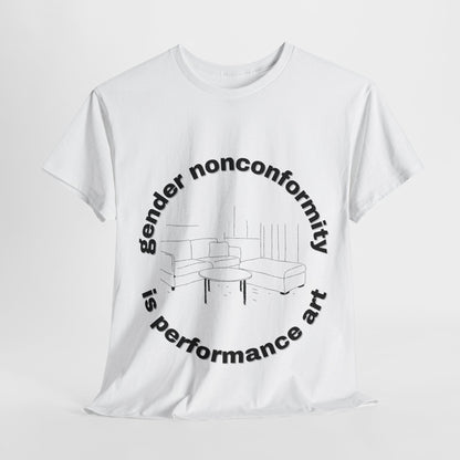 performance art t-shirt