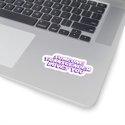 someone transgender loves you sticker