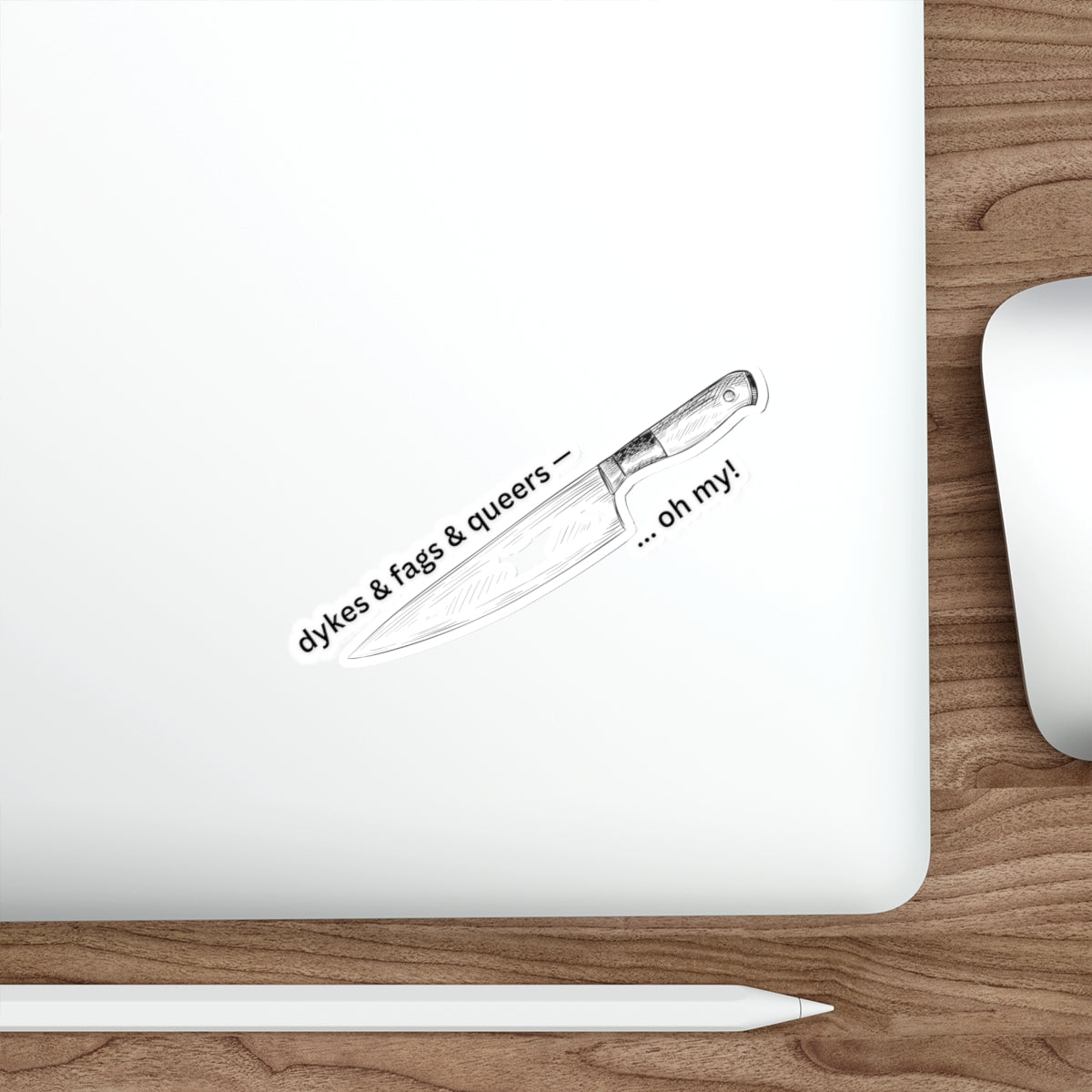 oh my (violent vers) sticker